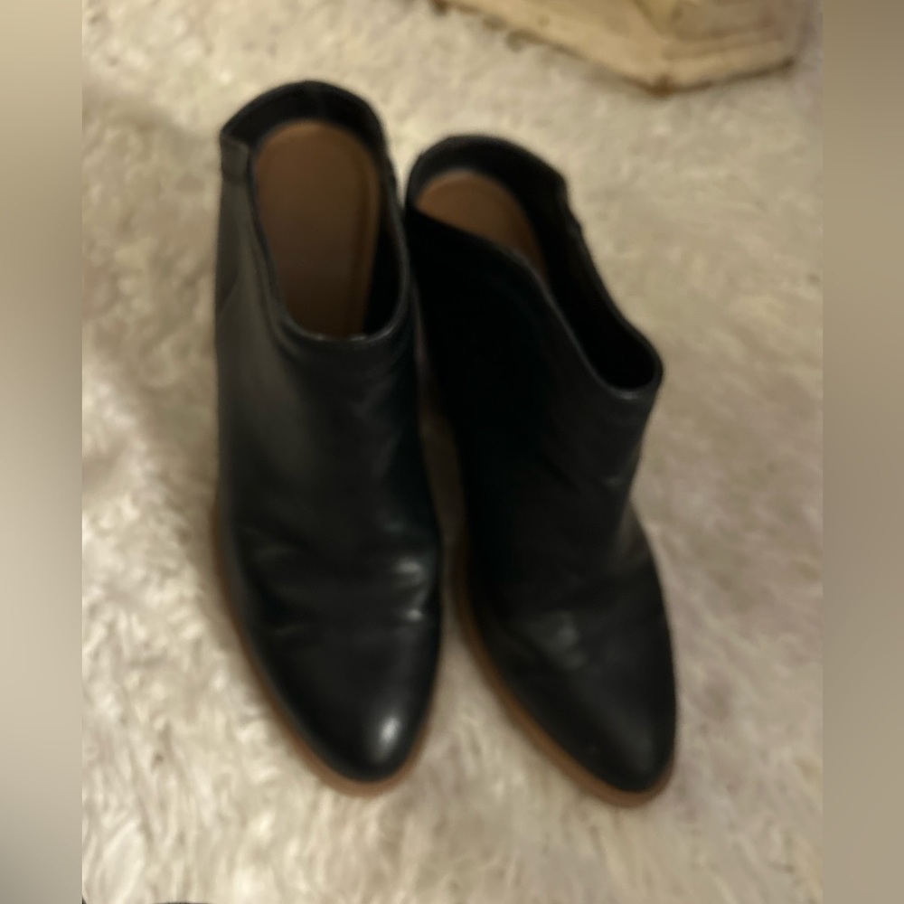 Dolce Vita black ECU mules slides 8.5 block heel 🥾Winter shoe Sale👢 was $49 👠S2 - Picture 2 of 8